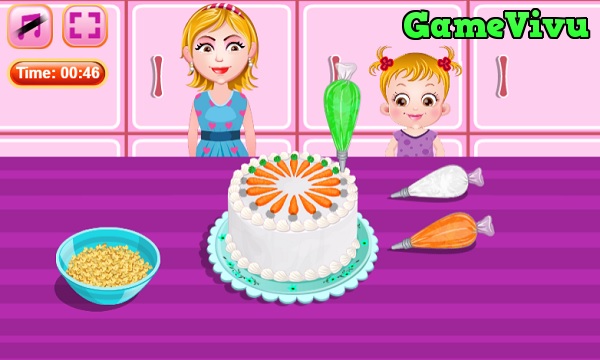 game Làm bánh cà rốt hình ảnh 4