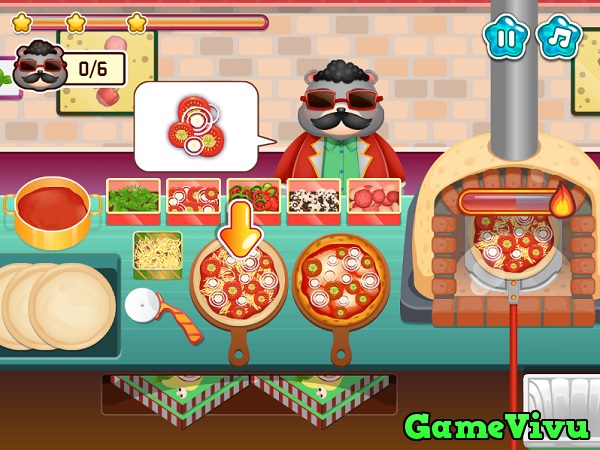 Game Pizza tuyệt ngon online, Chơi game Pizza tuyệt ngon miễn phí