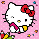 Tô màu Hello Kitty